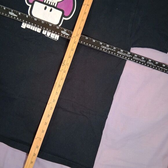 Vtg Super Mario Bros Game Over 2003 TShirt Mens XL Y2k Nintendo One UP Skull - Picture 5 of 5